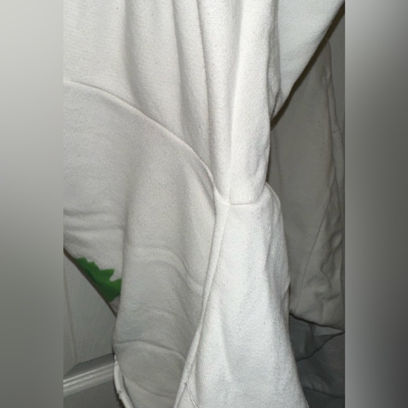 🤍FINAL SALE🤍 Playboy Happy Camper Beaded Rainbow Drop Shoulder Hoodie Size S - Picture 10 of 12